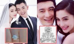 Ông xã như nam thần nhưng nhẫn đính hôn của Trương Hinh Dư lại bị chê rẻ tiền, thua xa các sao nữ khác