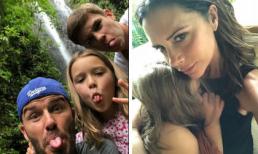 Hú hồn vì thảm họa động đất ở Indonesia, gia đình David Beckham giờ mới dám đăng hình vui vẻ ở Bali