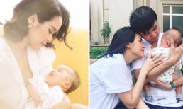 Chán che, diễn viên Tú Vi thoải mái công khai khoe mặt con gái đáng yêu