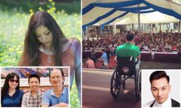 Tin sao Việt 10/8/2018: 'Hoa hậu bí ẩn nhất Việt Nam' trầm cảm vì nỗi đau mất chồng; Hơn 1.000 khán giả xem MC Thành Trung ngồi xe lăn dẫn chương trình