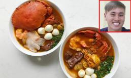Học công thức làm bánh canh cua siêu ngon từ diễn viên Kiên Hoàng để đãi cả nhà dịp cuối tuần