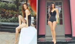 Hồ Ngọc Hà khoe chân dài miên man khi đi du lịch cùng gia đình ở Phú Quốc