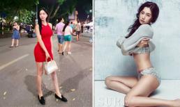 Nữ diễn viên nóng bỏng của xứ Hàn - Clara Lee gây chú ý khi xuất hiện ở phố đi bộ Hà Nội