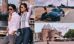 Trang Lạ và ông xã tận hưởng kì nghỉ ở trời Tây trong suốt một tháng 