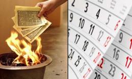 Đây là những ngày xấu nhất trong tháng cô hồn, đặc biệt cẩn thận trong những ngày này kẻo gặp họa