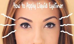 Hướng dẫn tường tận cách kẻ mắt nước đẹp hoàn hảo, mới học trang điểm không nên bỏ qua