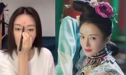 Học 'Phú Sát Hoàng Hậu' Tần Lam makeup Lạc Thần trong phim 'Diên Hy công lược'