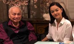 Phạm Quỳnh Anh đến thăm nhạc sĩ Lam Phương ở Mỹ 