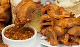 Ngày mưa bão, vào bếp làm thịt ba chỉ chiên giòn kiểu Thái 'ngon quên sầu'