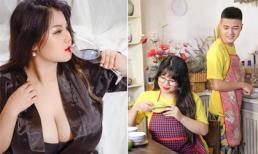 Nữ sinh có vòng một hơn 1m ở Hải Dương khoe ảnh tình tứ bên bạn trai 