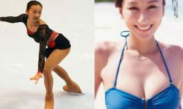 VĐV trượt băng nghệ thuật xinh đẹp phải giải nghệ vì vòng một quá khổ
