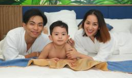 Gia đình Khánh Thi - Phan Hiển đi nghỉ lễ 2/9 sớm ở Đà Nẵng