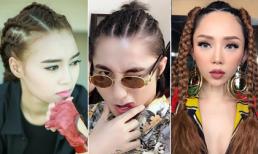 Chán cắt nhuộm, sao Việt 'đổi gió' với kiểu tóc tết cá tính