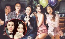 Mặc tin đồn hẹn hò, Bích Phương diện váy siêu ngắn dự sinh nhật Shark Khoa