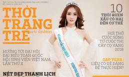 Vừa về Việt Nam, nữ hoàng sắc đẹp Vi Nhạn Ngọc được tạp chí Thời Trang Trẻ mời chụp ảnh bìa