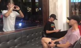 Văn Toàn không thể nhịn cười khi chứng kiến Minh Vương 'tỏ tình' Công Phượng