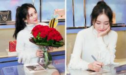 Dương Mịch e ấp như thiếu nữ, lại một năm nữa đón tuổi mới không có Lưu Khải Uy ở bên 