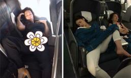 Cindy Thái Tài bị soi dáng ngủ 'kém duyên' như Hoa hậu Kỳ Duyên trên máy bay