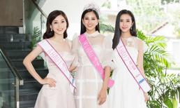 Giao lưu liên tục hậu đăng quang, top 3 Hoa hậu Việt Nam 2018 vẫn đẹp rạng ngời