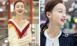 Cười rõ rạng rỡ nhưng “Ngụy Anh Lạc” Ngô Cẩn Ngôn lại lộ phần xương cổ trơ nhẳng 