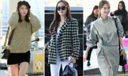 'Ngẩn ngơ' với thời trang sân bay siêu xinh của Yoona, Shin Min Ah, Jessica