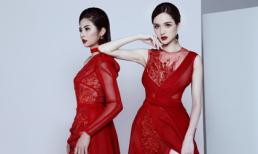 Hai nàng Hậu Ngọc Hân - Hoàng Anh quyến rũ cùng váy đỏ