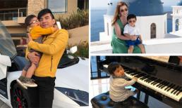 Mẹ là doanh nhân giàu có, bố làm ca sĩ nổi tiếng, con trai Đan Trường sống sung sướng ra sao?