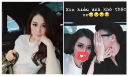 Biết chồng không thích chụp ảnh, Á hậu Tú Anh lại nhân cơ hội khéo léo 'PR' ông xã