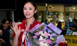 Hoa hậu Hoàn vũ 2007 Riyo Mori rạng rỡ đến Việt Nam giữa đêm