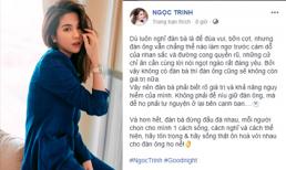 Ngọc Trinh triết lý: 'Đàn bà đừng đấu đá nhau, phải sống ôn hòa để đàn ông họ nể'