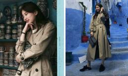 Suzy cũng mê mốt giày thể thao đạp gót giống G-Dragon và nhiều sao Hàn 