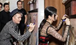 Phản ứng của Đàm Vĩnh Hưng và Lệ Quyên khi bị chỉ trích vì ký tên lên tranh họa sĩ nổi tiếng?