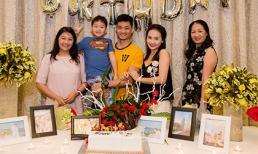 Bảo Thanh bất ngờ được tổ chức sinh nhật sớm cùng gia đình