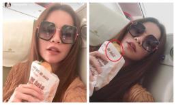 Vừa khoe 'ăn nát bánh mì vẫn chưa trôi son phấn', Hà Hồ bị dân mạng bóc ngay điểm sai