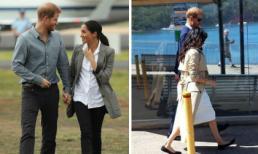 Đang bầu bí, Công nương Meghan Markle được khen khi lên đồ đẹp nhưng không quên yếu tố sức khỏe 