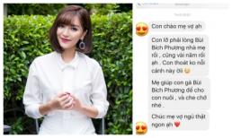 Khoe tin nhắn trai lạ xin cưới con gái, mẹ Bích Phương để lộ cả danh tính người yêu cũ của nữ ca sĩ