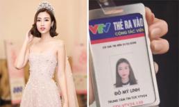 Hoa hậu Đỗ Mỹ Linh đã chính thức trở thành cộng tác viên mới của VTV