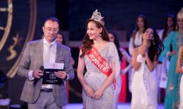 Khánh Ngân chính thức lên tiếng về sự cố không được trao vương miện trong đêm chung kết Miss Globe 2018