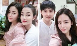 Chụp ảnh với em gái, gương mặt Đông Nhi và Ông Cao Thắng bỗng nhiên khác lạ