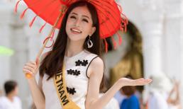 Phương Nga giữ vị trí cao trên bảng xếp hạng bình chọn 'Miss Grand International'