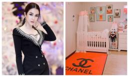 Diệp Lâm Anh khoe phòng con gái ngập tràn màu hồng và cực sang chảnh