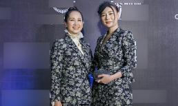 'Quỳnh búp bê' toả sắc lộng lẫy bên 'mẹ chồng' Lan Hương 