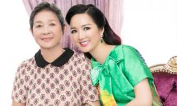 Mẹ trẻ trung của Hoa hậu Đền Hùng Giáng My lần đầu tiên được 'lên sóng'