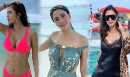 Mỹ nữ 'đánh nhầm' con trai tướng Thái gây bất ngờ khi sở hữu thân hình thon gọn và nóng bỏng dù mang thai gần 4 tháng