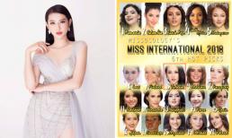 Thùy Tiên được dự đoán sẽ lọt vào top 10 Hoa hậu Quốc tế 2018