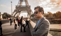 Nhạc sĩ Dương Khắc Linh tự nhận mình giống người mẫu khi tạo dáng ở châu Âu