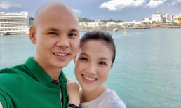 Vợ chồng Phan Đinh Tùng - Thái Ngọc Bích du lịch Singapore