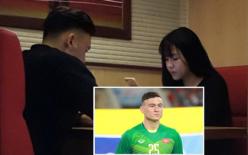 Thủ môn Đặng Văn Lâm tranh thủ hẹn hò với bạn gái trước trận gặp Malaysia