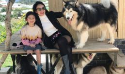 Hoa hậu Ngọc Diễm đưa con gái 8 tuổi lên Đà Lạt 'hâm nóng tình cảm mẹ con'