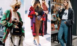Lên đồ với cardigan dáng dài trẻ trung và quyến rũ ngày lạnh